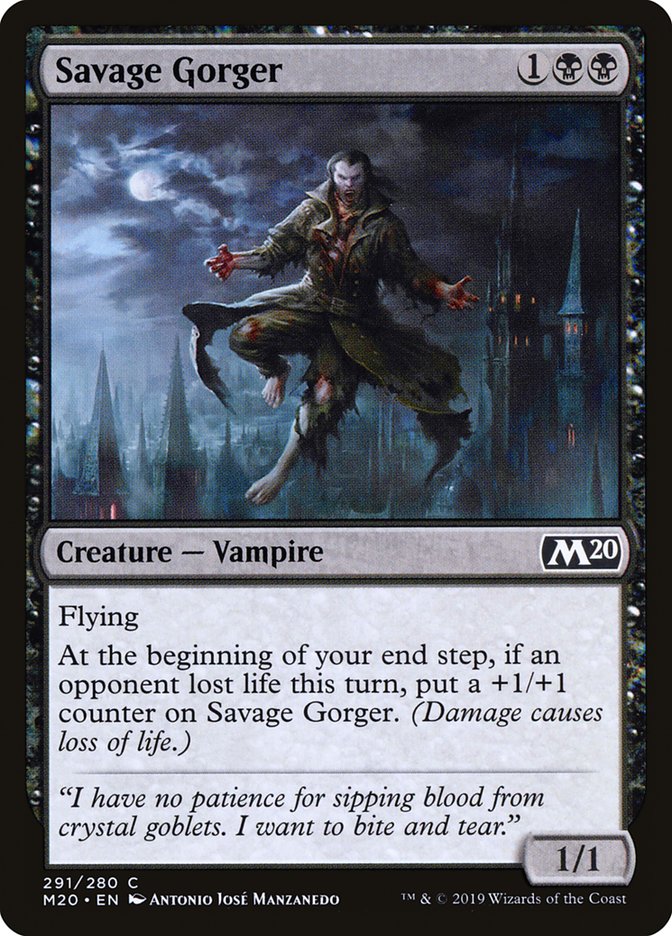 Savage Gorger [Core Set 2020] - Magic: The Gathering - Card Brawlers | Quebec | Canada |