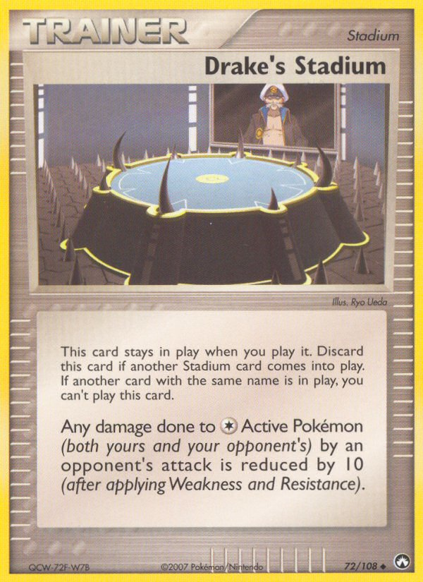 Drake's Stadium (72/108) [EX: Power Keepers] - Pokémon - Card Brawlers | Quebec | Canada |