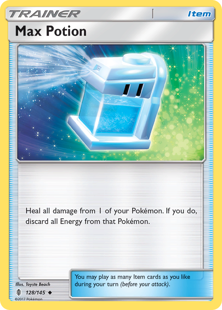 Max Potion (128/145) [Sun & Moon: Guardians Rising] - Pokémon - Card Brawlers | Quebec | Canada |
