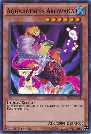 Aquaactress Arowana [DRL2-EN041] Super Rare - Yu-Gi-Oh! - Card Brawlers | Quebec | Canada |