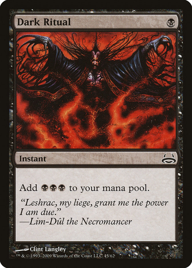 Dark Ritual [Duel Decks: Divine vs. Demonic] - Magic: The Gathering - Card Brawlers | Quebec | Canada |