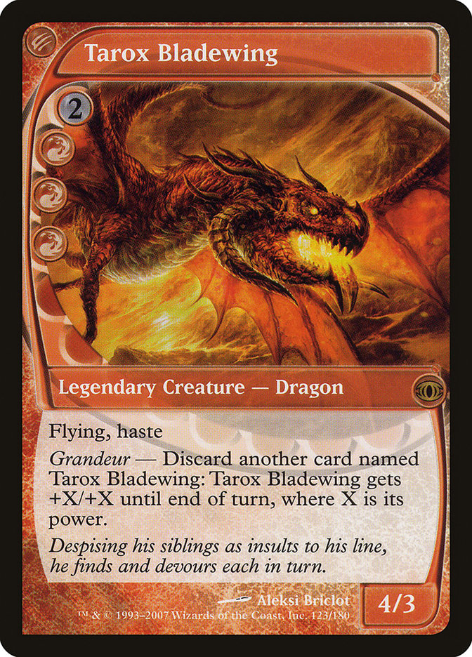 Tarox Bladewing [Future Sight] - Magic: The Gathering - Card Brawlers | Quebec | Canada |