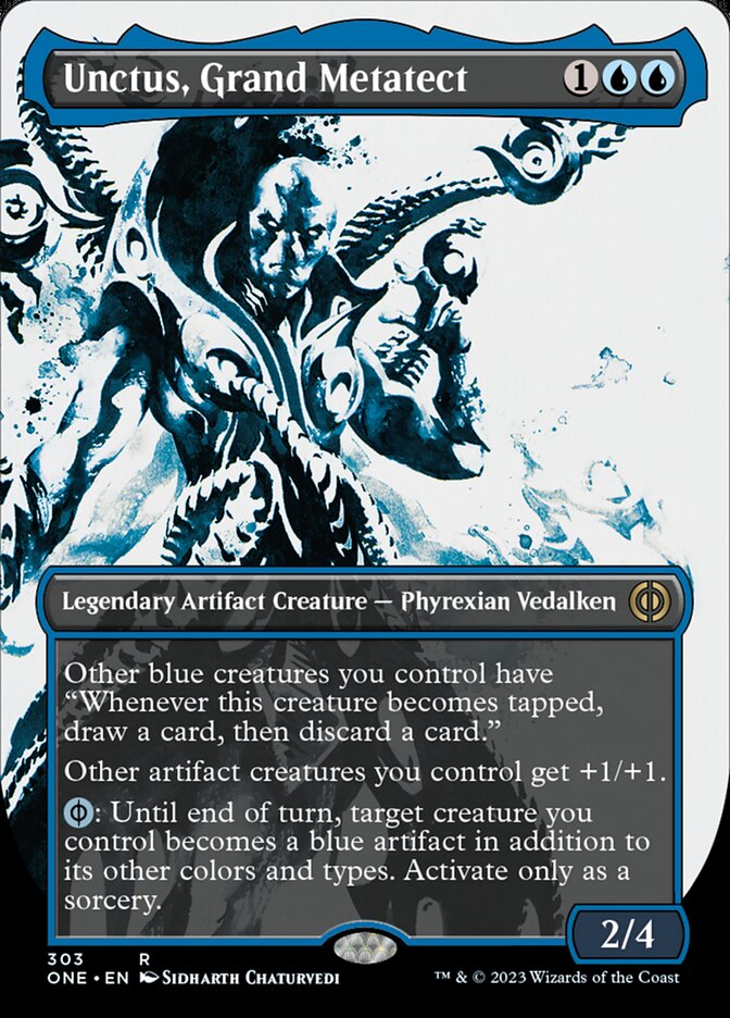 Unctus, Grand Metatect (Borderless Ichor) [Phyrexia: All Will Be One] - Magic: The Gathering - Card Brawlers | Quebec | Canada |