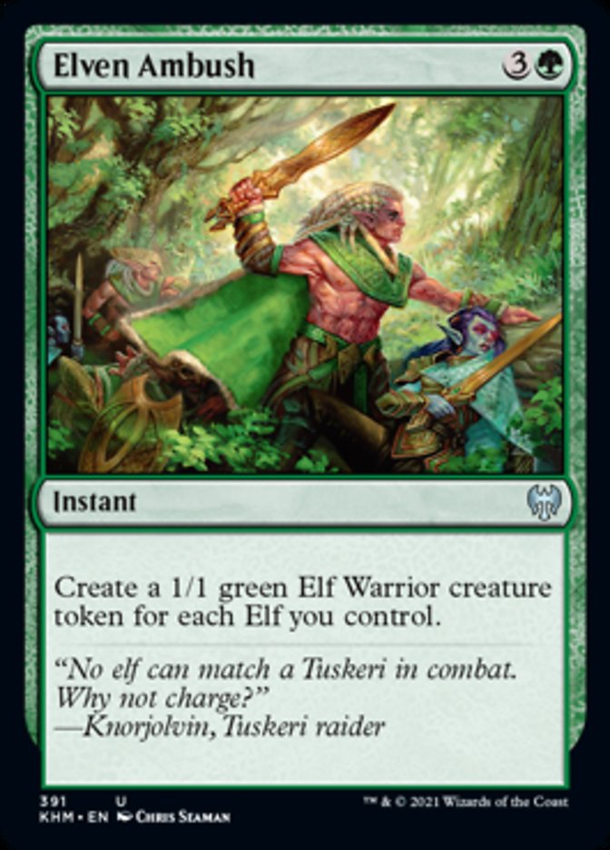 Elven Ambush [Kaldheim] - Magic: The Gathering - Card Brawlers | Quebec | Canada |