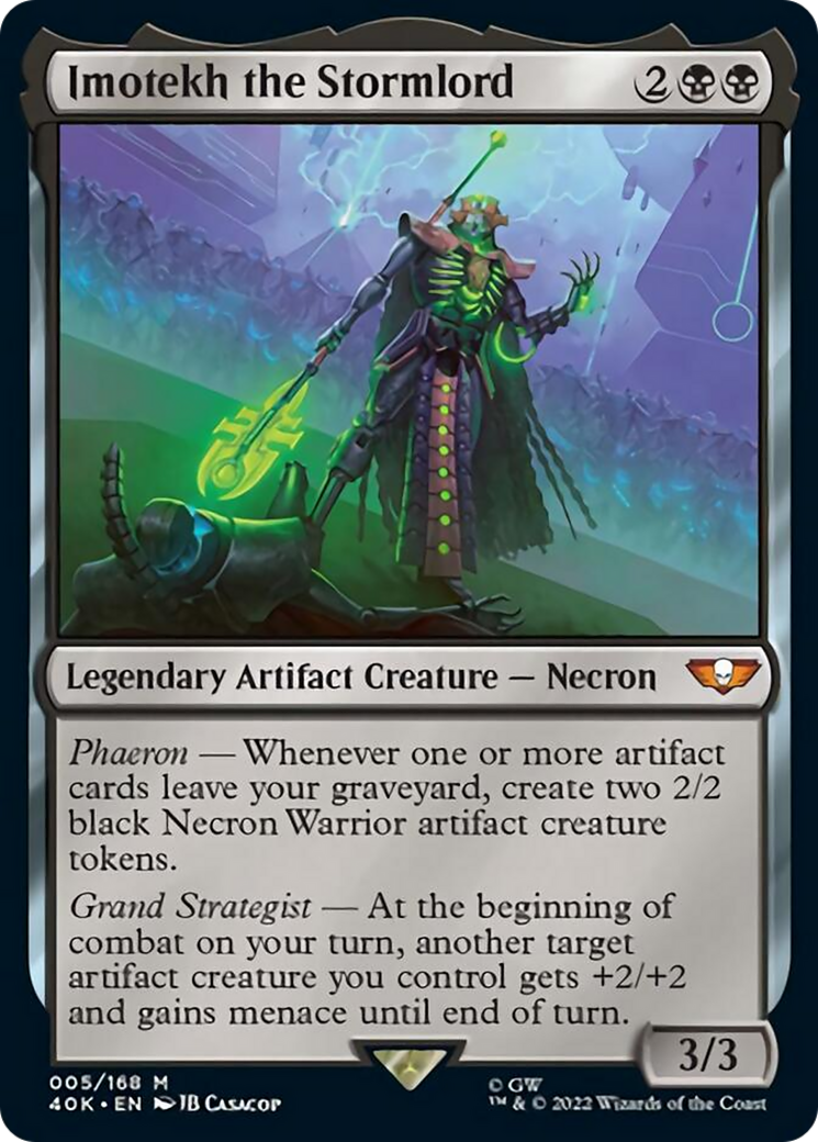 Imotekh the Stormlord (Surge Foil) [Warhammer 40,000] - Magic: The Gathering - Card Brawlers | Quebec | Canada |