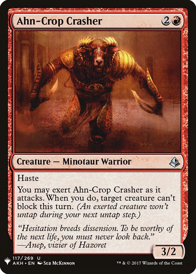 Ahn-Crop Crasher [Mystery Booster] - Magic: The Gathering - Card Brawlers | Quebec | Canada |