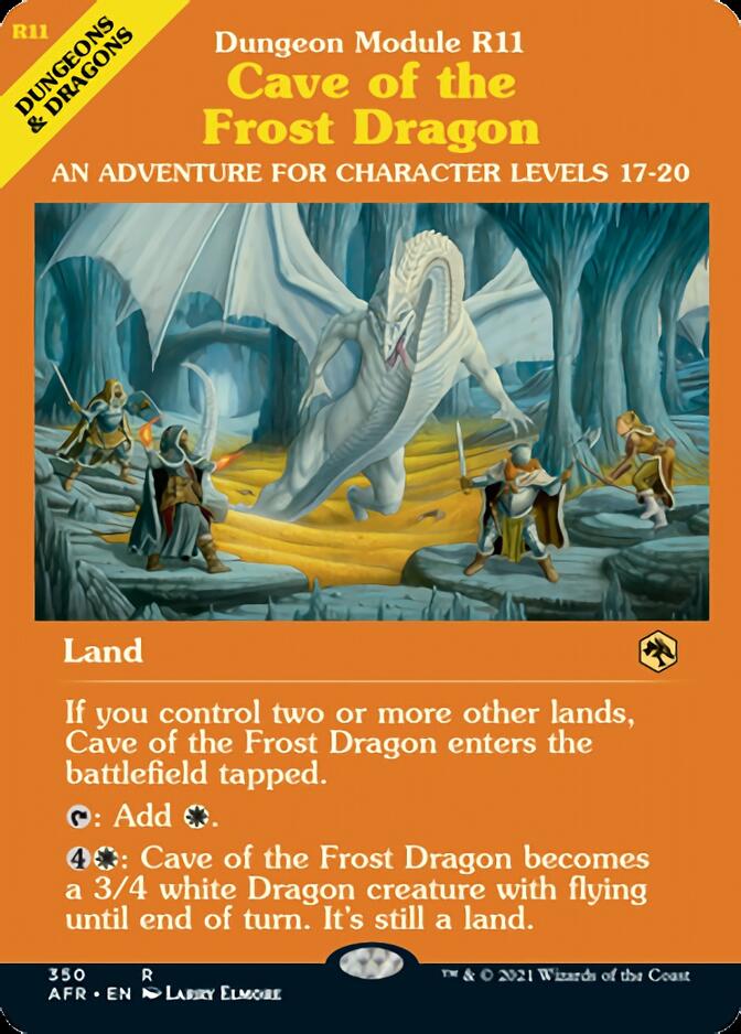 Cave of the Frost Dragon (Dungeon Module) [Dungeons & Dragons: Adventures in the Forgotten Realms] - Magic: The Gathering - Card Brawlers | Quebec | Canada |
