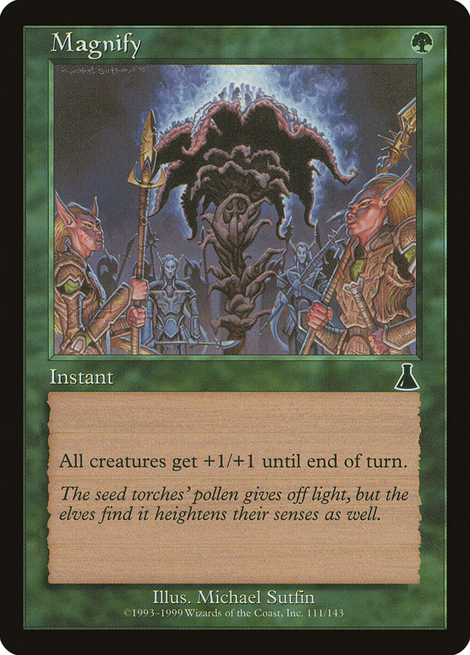 Magnify [Urza's Destiny] - Magic: The Gathering - Card Brawlers | Quebec | Canada |