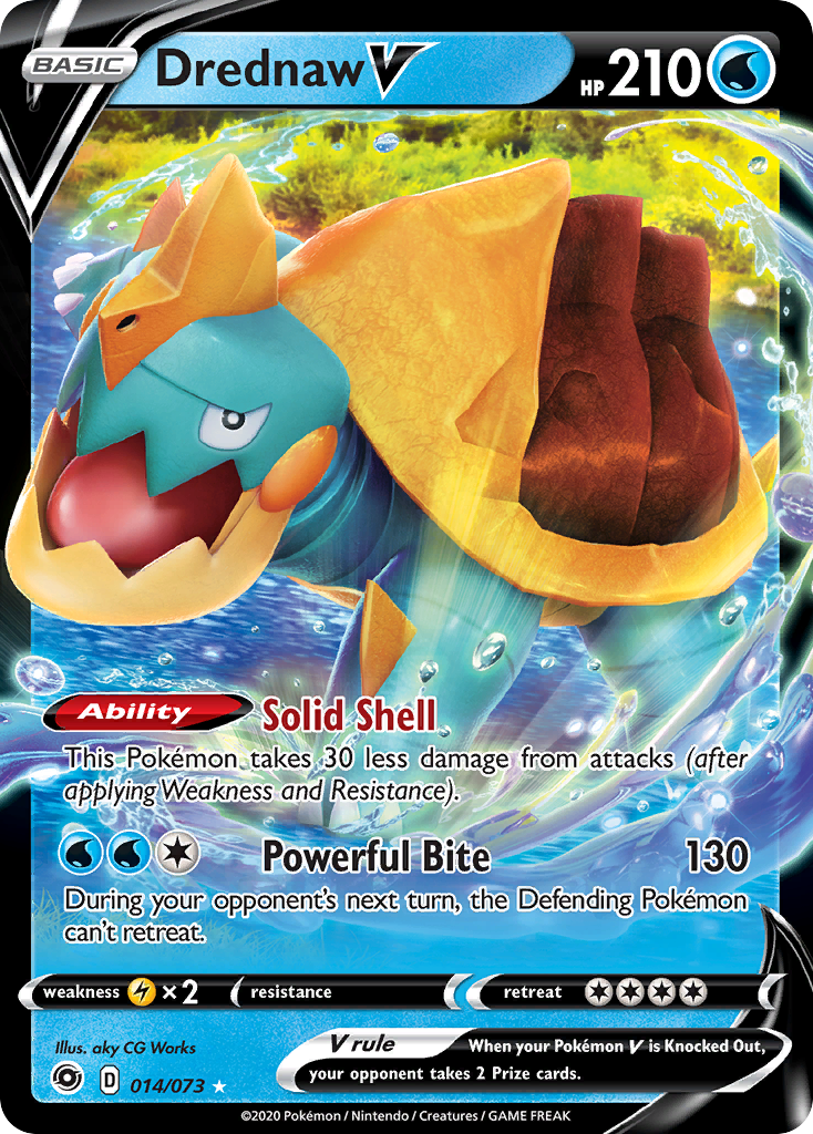 Drednaw V (014/073) [Sword & Shield: Champion's Path] - Pokémon - Card Brawlers | Quebec | Canada |