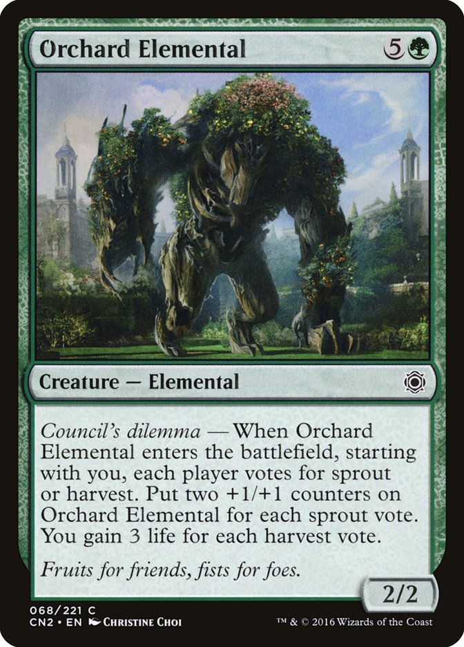 Orchard Elemental [Conspiracy: Take the Crown] - Magic: The Gathering - Card Brawlers | Quebec | Canada |