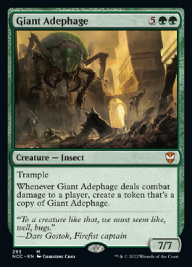 Giant Adephage [Streets of New Capenna Commander] - Magic: The Gathering - Card Brawlers | Quebec | Canada |
