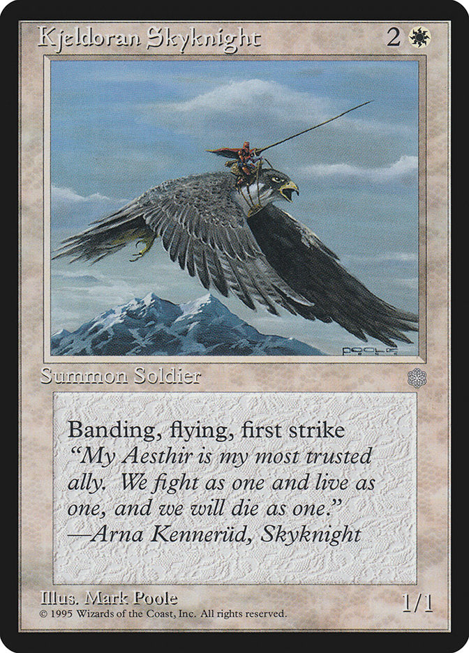 Kjeldoran Skyknight [Ice Age] - Magic: The Gathering - Card Brawlers | Quebec | Canada |