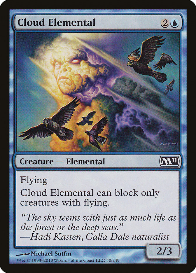 Cloud Elemental [Magic 2011] - Magic: The Gathering - Card Brawlers | Quebec | Canada |