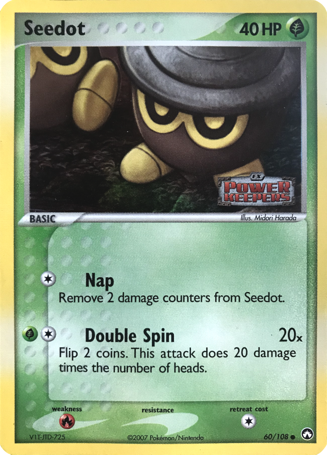 Seedot (60/108) (Stamped) [EX: Power Keepers] - Pokémon - Card Brawlers | Quebec | Canada |