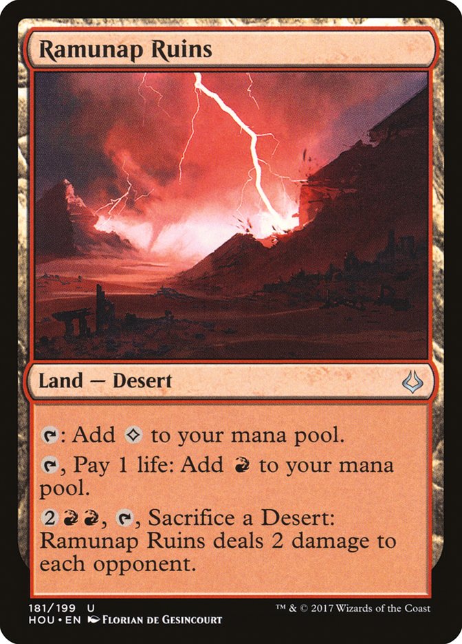 Ramunap Ruins [Hour of Devastation] - Magic: The Gathering - Card Brawlers | Quebec | Canada |