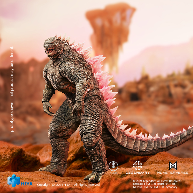 Hiya Toys - Godzilla X Kong - The New Empire - Godzilla Evolved Version - (PREORDER) March 15, 2027
