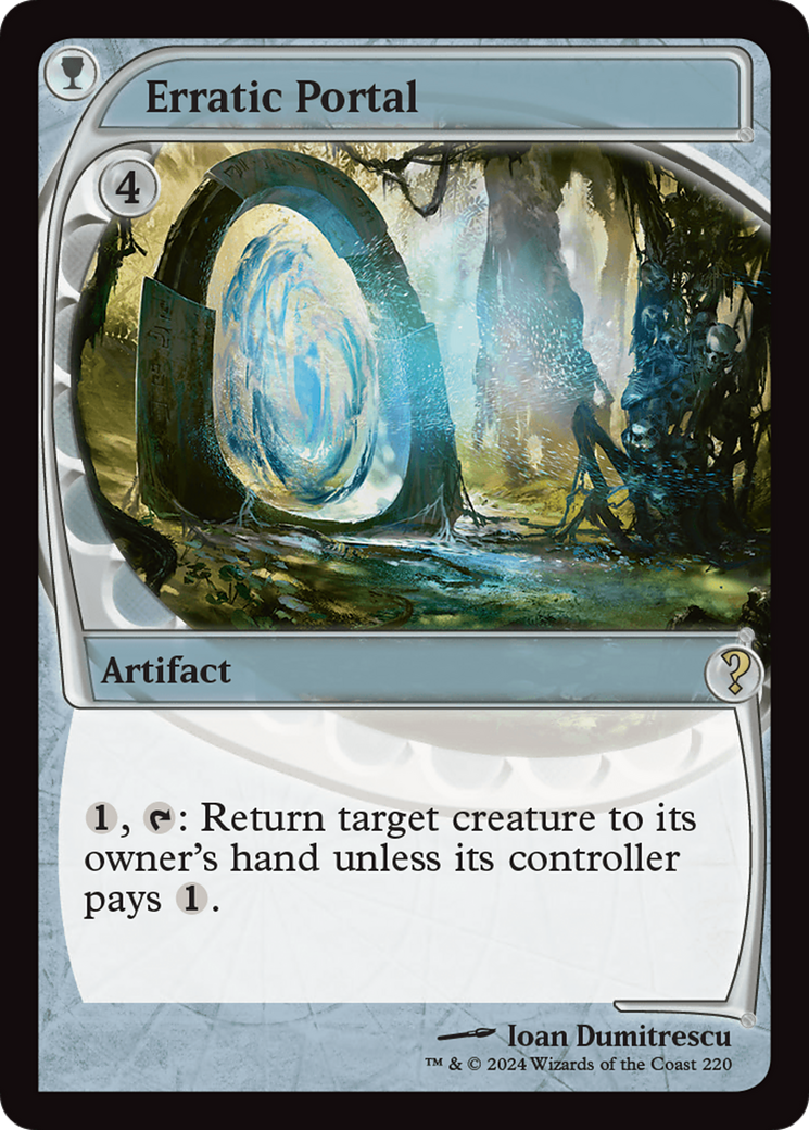 Erratic Portal (Future Sight) [Mystery Booster 2] - Magic: The Gathering - Card Brawlers | Quebec | Canada |