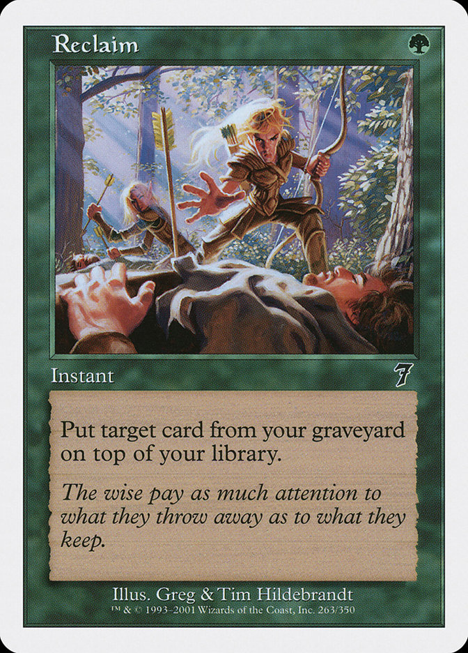 Reclaim [Seventh Edition] - Magic: The Gathering - Card Brawlers | Quebec | Canada |