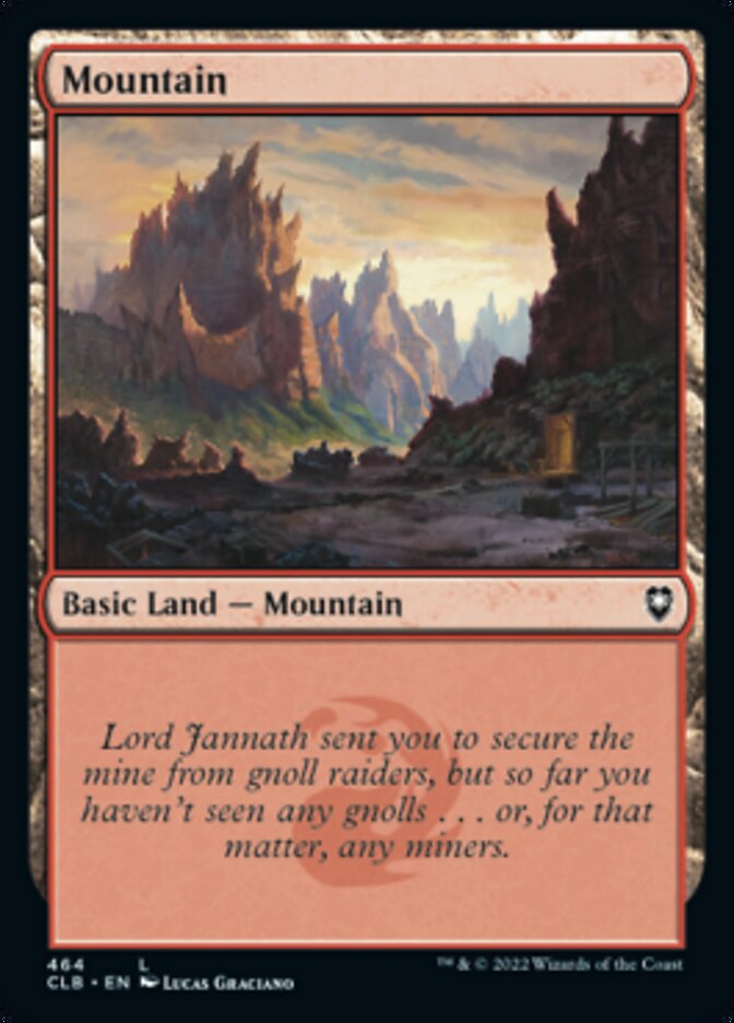 Mountain (464) [Commander Legends: Battle for Baldur's Gate] - Magic: The Gathering - Card Brawlers | Quebec | Canada |