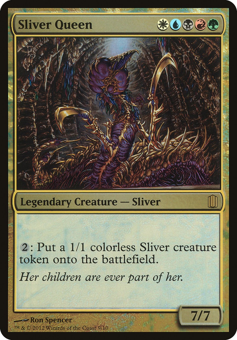 Sliver Queen (Oversized) [Commander's Arsenal Oversized] - Magic: The Gathering - Card Brawlers | Quebec | Canada |