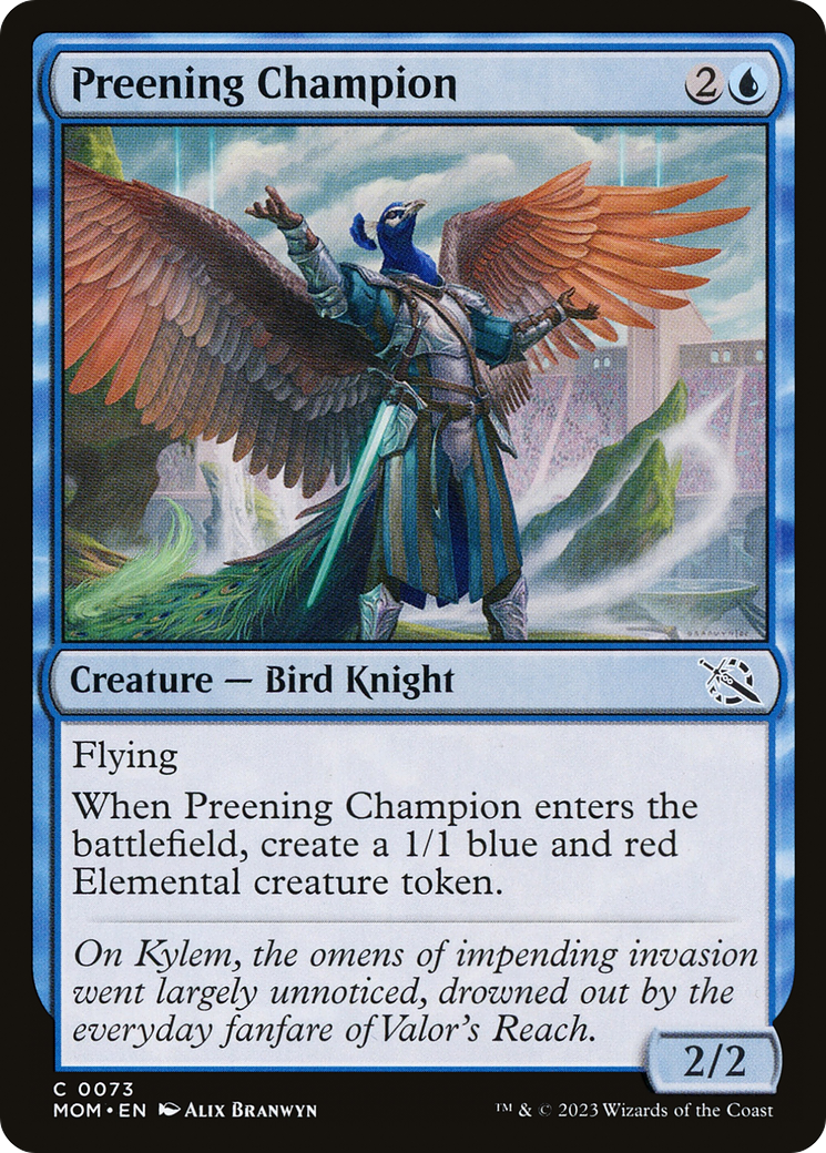 Preening Champion [March of the Machine] - Magic: The Gathering - Card Brawlers | Quebec | Canada |