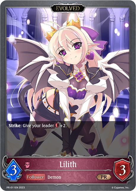 Lilith (PR-011EN) [Promotional Cards] - Bushiroad - Card Brawlers | Quebec | Canada |