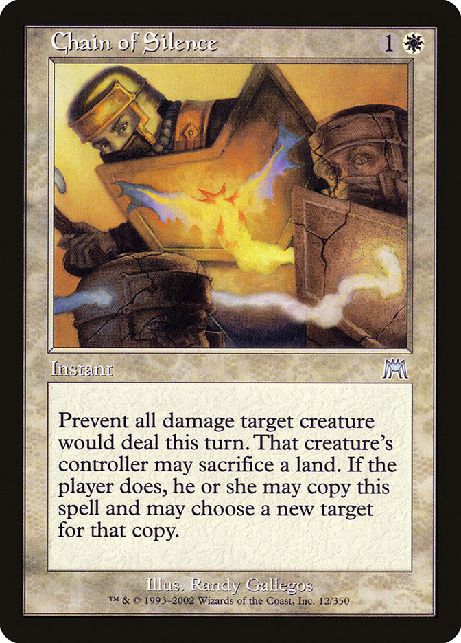 Chain of Silence [Onslaught] - Magic: The Gathering - Card Brawlers | Quebec | Canada |