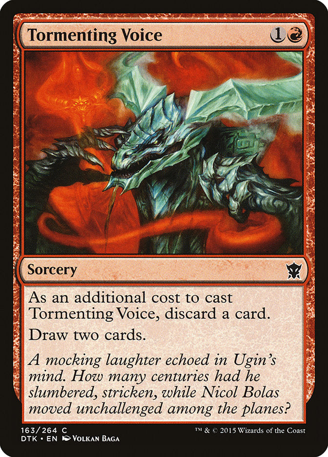 Tormenting Voice [Dragons of Tarkir] - Magic: The Gathering - Card Brawlers | Quebec | Canada |
