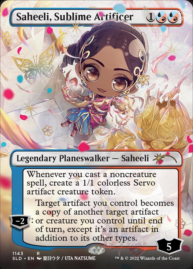 Saheeli, Sublime Artificer (Borderless) [Secret Lair Drop Series] - Magic: The Gathering - Card Brawlers | Quebec | Canada |