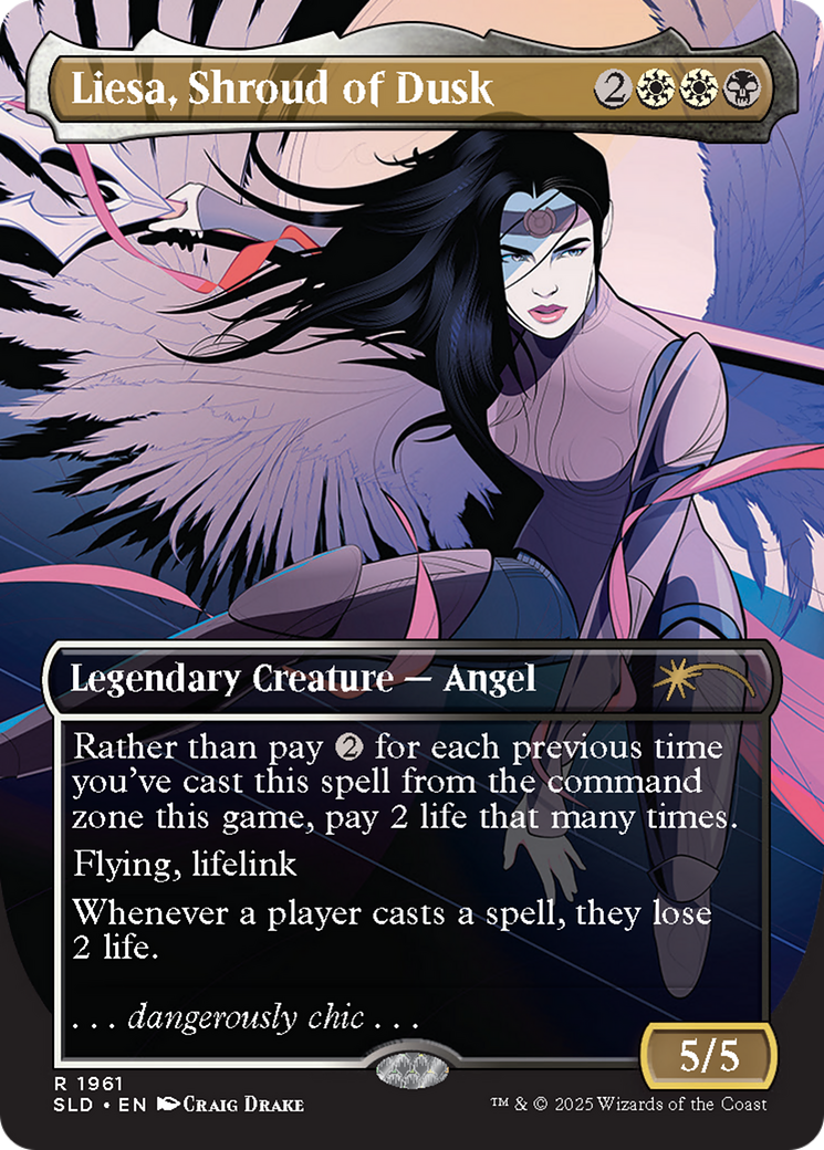 Liesa, Shroud of Dusk (Rainbow Foil) [Secret Lair Drop Series] - Magic: The Gathering - Card Brawlers | Quebec | Canada |