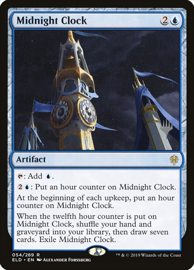 Midnight Clock (Promo Pack) [Throne of Eldraine Promos] - Magic: The Gathering - Card Brawlers | Quebec | Canada |