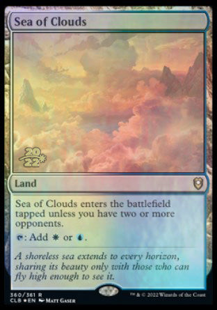 Sea of Clouds [Commander Legends: Battle for Baldur's Gate Prerelease Promos] - Magic: The Gathering - Card Brawlers | Quebec | Canada |