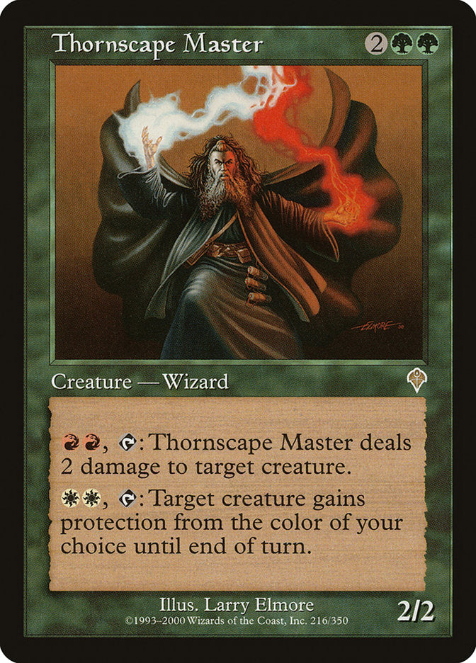 Thornscape Master [Invasion] - Magic: The Gathering - Card Brawlers | Quebec | Canada |