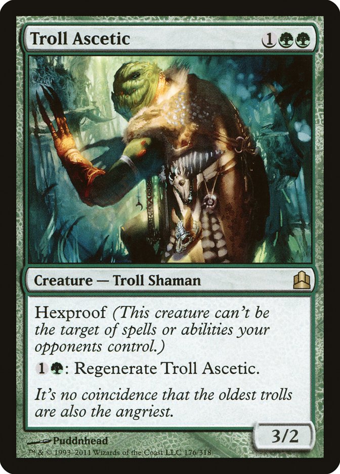 Troll Ascetic [Commander 2011] - Magic: The Gathering - Card Brawlers | Quebec | Canada |