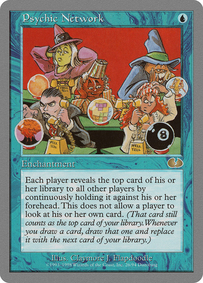 Psychic Network [Unglued] - Magic: The Gathering - Card Brawlers | Quebec | Canada |