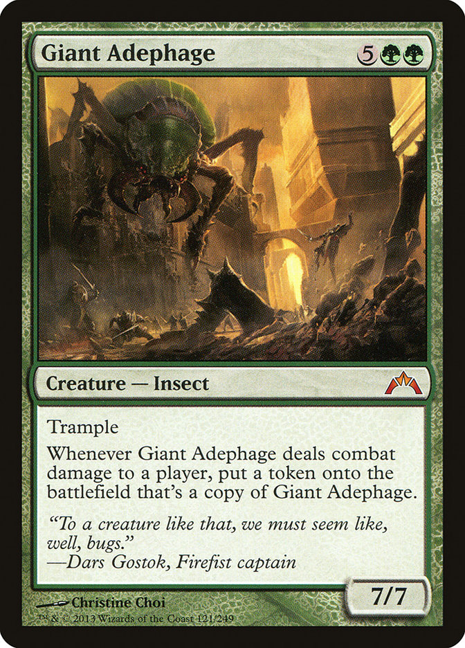 Giant Adephage [Gatecrash] - Magic: The Gathering - Card Brawlers | Quebec | Canada |