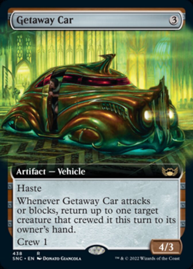 Getaway Car (Extended Art) [Streets of New Capenna] - Magic: The Gathering - Card Brawlers | Quebec | Canada |