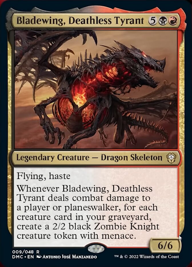 Bladewing, Deathless Tyrant [Dominaria United Commander] - Magic: The Gathering - Card Brawlers | Quebec | Canada |