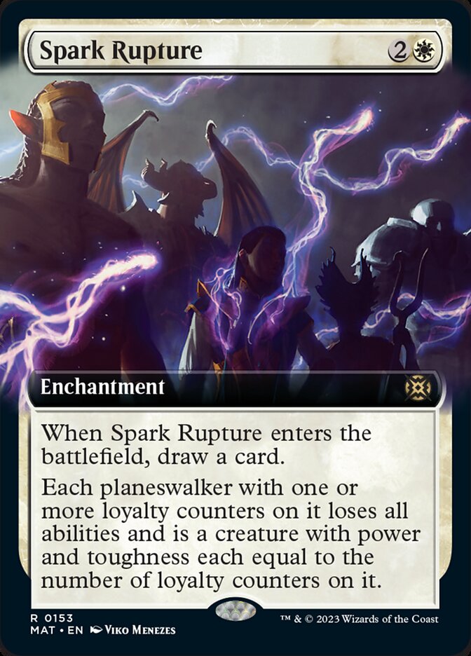 Spark Rupture (Extended Art) [March of the Machine: The Aftermath] - Magic: The Gathering - Card Brawlers | Quebec | Canada |