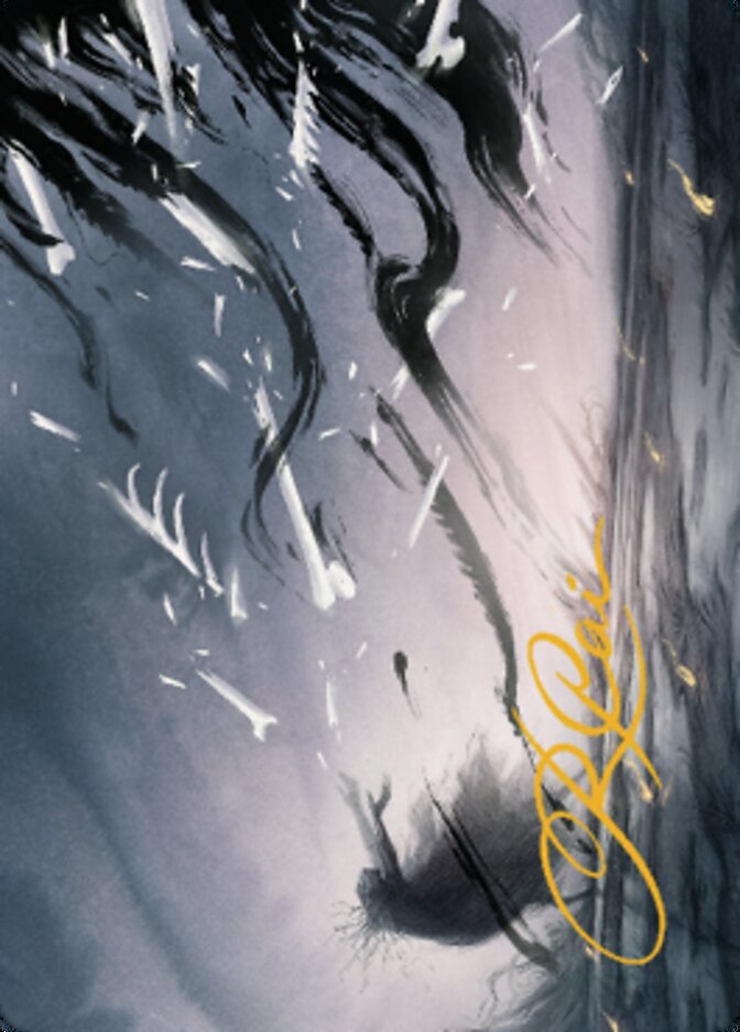 Shadow Prophecy Art Card (Gold-Stamped Signature) [Dominaria United Art Series] - Magic: The Gathering - Card Brawlers | Quebec | Canada |