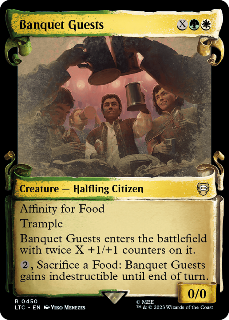 Banquet Guests [The Lord of the Rings: Tales of Middle-Earth Commander Showcase Scrolls] - Magic: The Gathering - Card Brawlers | Quebec | Canada |