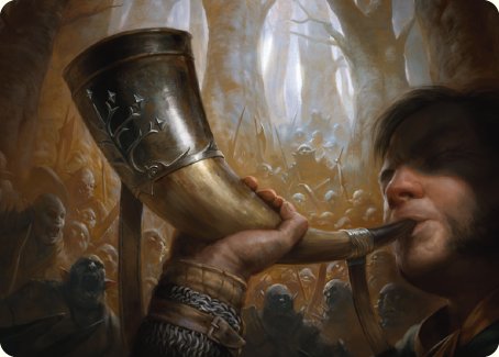 Horn of Gondor Art Card [The Lord of the Rings: Tales of Middle-earth Art Series] - Magic: The Gathering - Card Brawlers | Quebec | Canada |