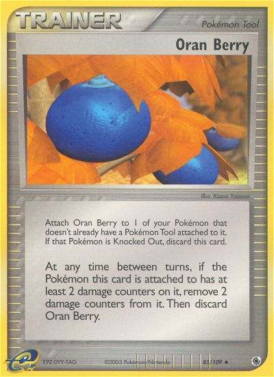 Oran Berry (85/109) [EX: Ruby & Sapphire] - Pokémon - Card Brawlers | Quebec | Canada |