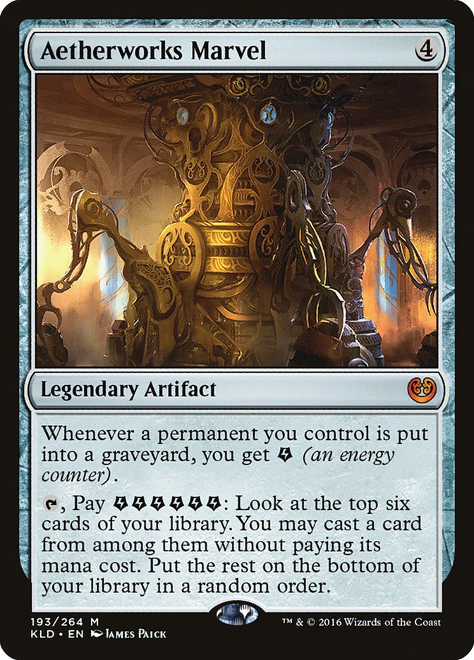 Aetherworks Marvel [Kaladesh] - Magic: The Gathering - Card Brawlers | Quebec | Canada |