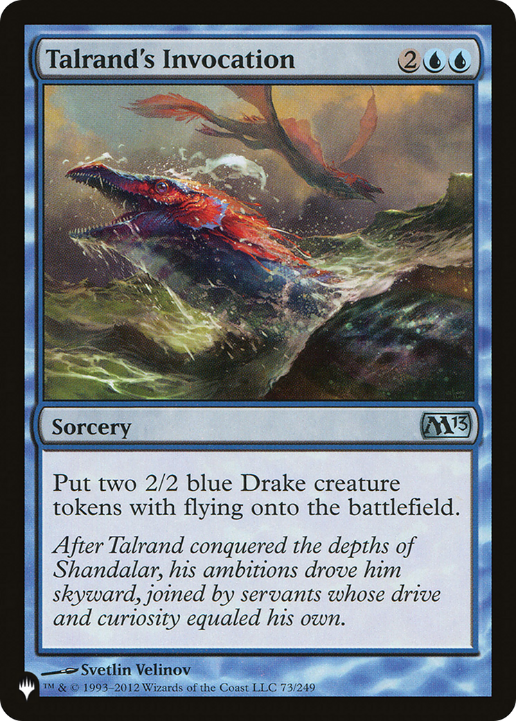 Talrand's Invocation [The List] - Magic: The Gathering - Card Brawlers | Quebec | Canada |