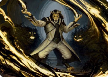 Leonin Lightscribe Art Card [Strixhaven: School of Mages Art Series] - Magic: The Gathering - Card Brawlers | Quebec | Canada |