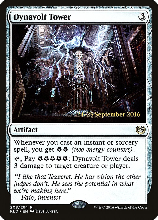 Dynavolt Tower [Kaladesh Prerelease Promos] - Magic: The Gathering - Card Brawlers | Quebec | Canada |