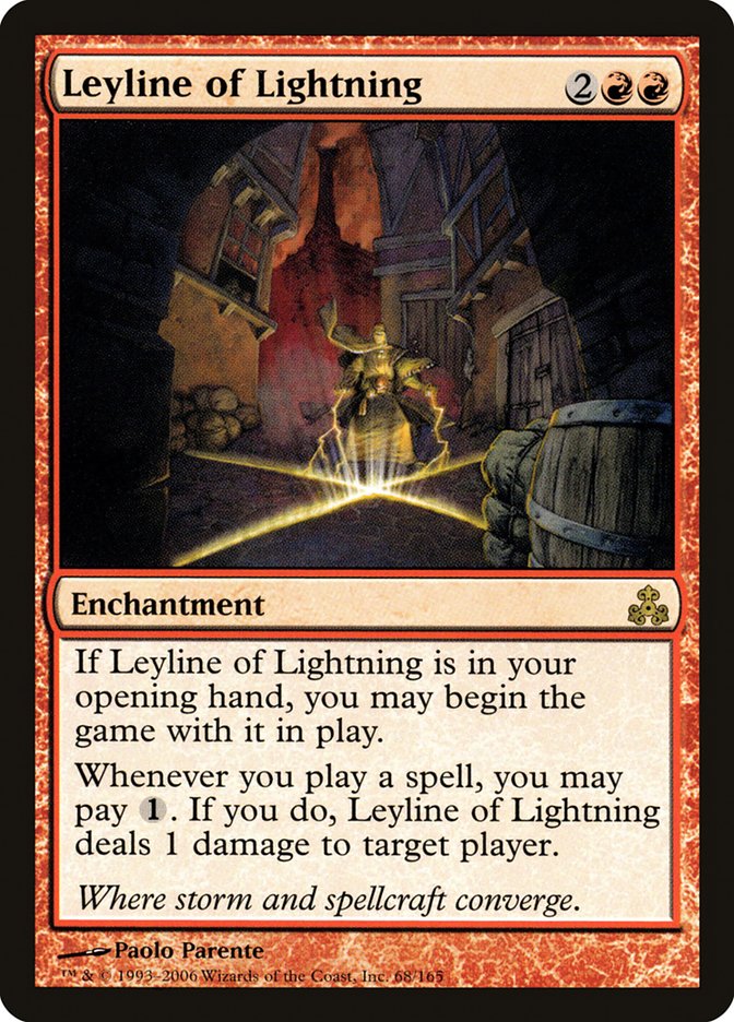 Leyline of Lightning [Guildpact] - Magic: The Gathering - Card Brawlers | Quebec | Canada |