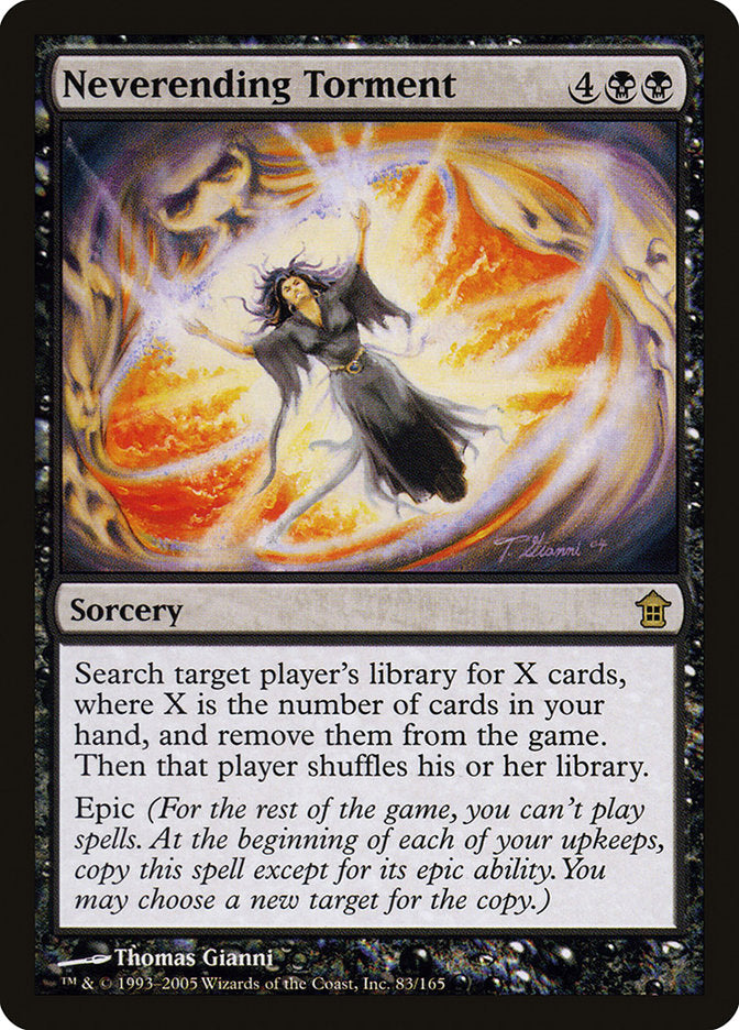Neverending Torment [Saviors of Kamigawa] - Magic: The Gathering - Card Brawlers | Quebec | Canada |
