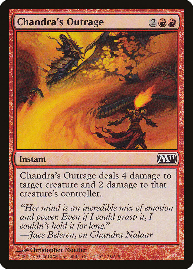Chandra's Outrage [Magic 2011] - Magic: The Gathering - Card Brawlers | Quebec | Canada |